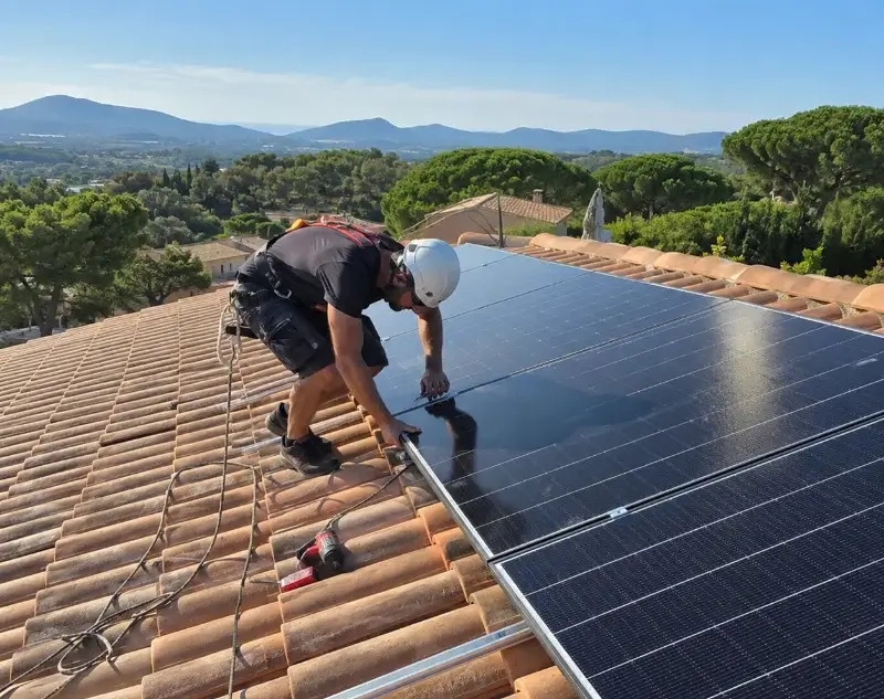 Installateur panneaux solaires Monteux — pose photovoltaïque sur toiture